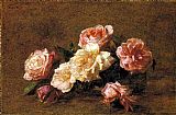 Henri Fantin-Latour Roses XIV painting